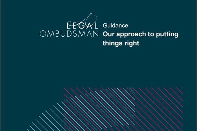 Guidance: Our approach to putting things right