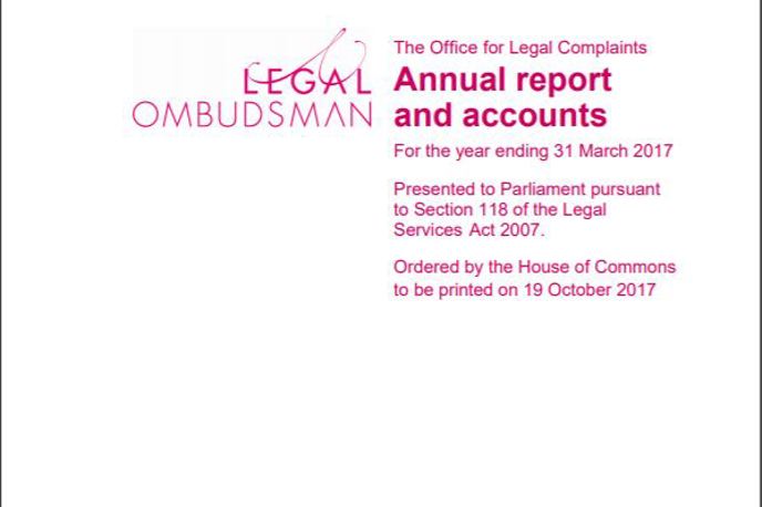 OLC and Legal Ombudsman Annual Report published