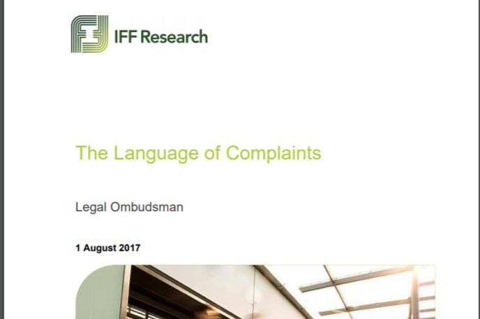 New research warns professionals on importance of their language in complaints