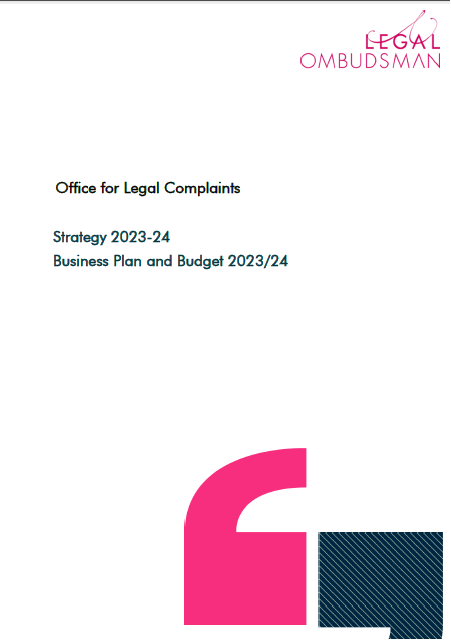 Business Plan and Budget 2023-24 front cover