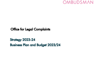 OLC publishes 2023/24 Budget, Business Plan and Interim Strategy